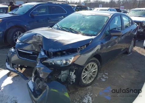 2018 Subaru Impreza 2.0I Premium из США, поврежденный, VIN 4S3GKAD67J3613438
